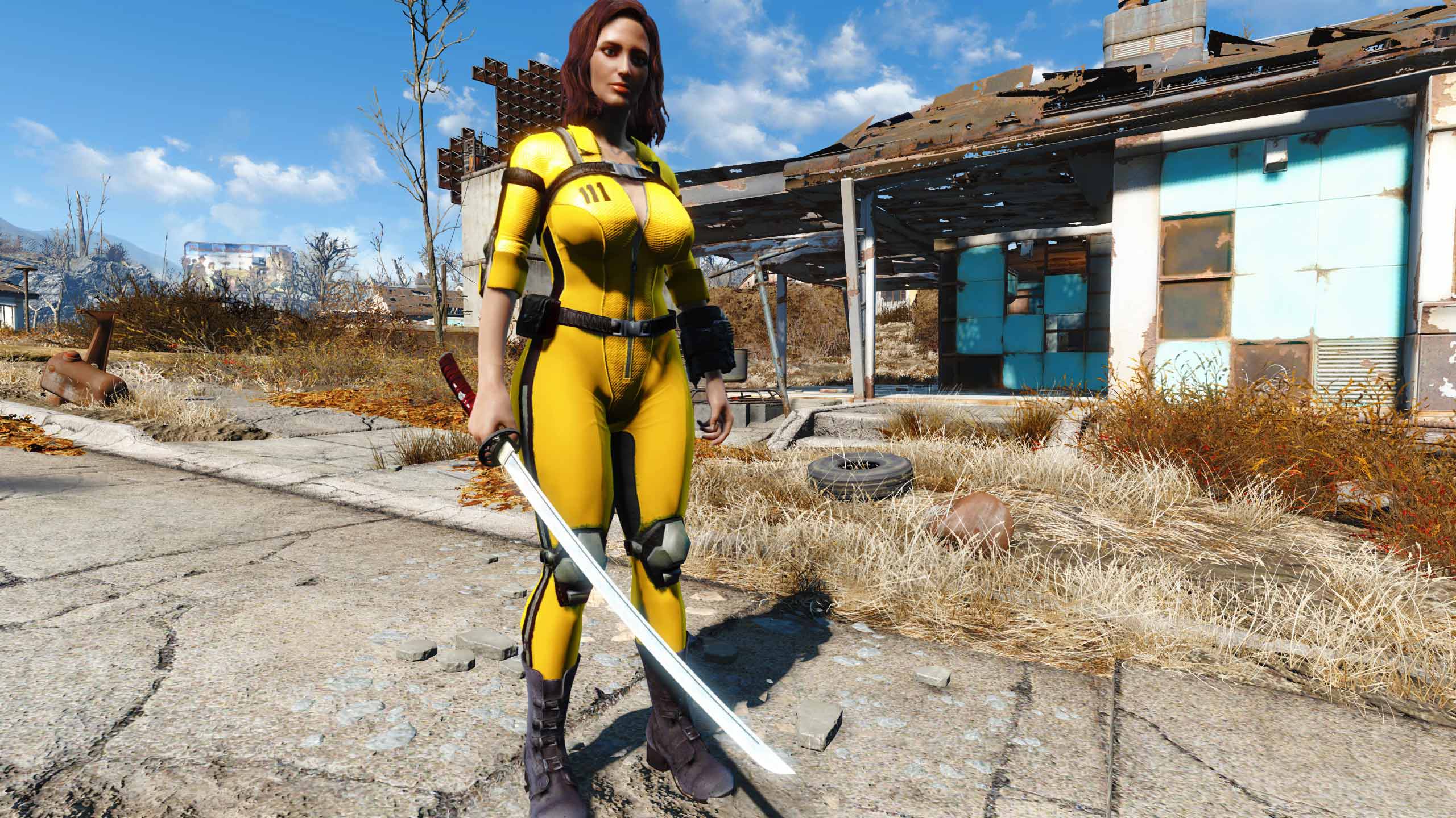 辐射4性感|辐射4 性感皮衣mod